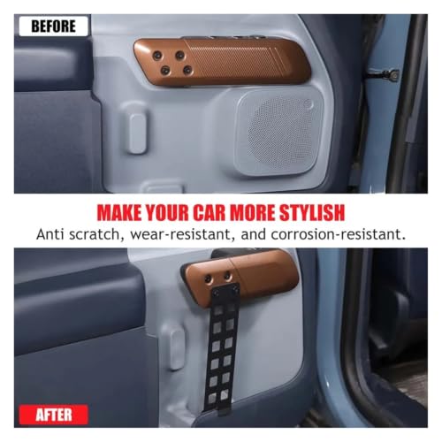 Red de almacenamiento para puerta de Ford Maverick 2022+ en aluminio 3