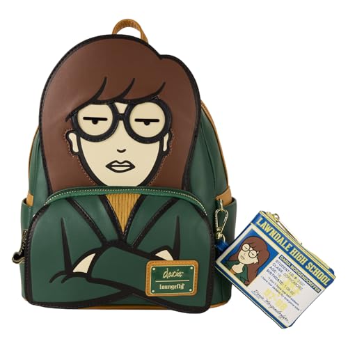 Image of Loungefly Viacom Daria Mini Backpack with Coin Bag