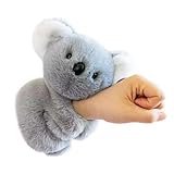 MEZHEN Koala Schnapparmband Kinder Plüschtier Schnapparmbänder Koala Kuscheltier Snap Armband Tiere Plüschtier Klatscharmband Mitbringsel Kindergeburtstag Geburtstag Weihnachten Halloween