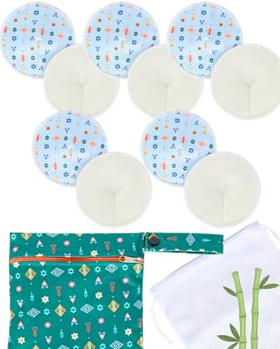 Amazon.com : Nursing Pads - Breast Pads for Leaking Milk - Reusable