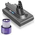 Waitley Batteria Compatibile con Dyson V10 6000mAh di Ricambio per Aspirapolvere Senza Fili – Modelli Animal, Absolute, Motorhead, Fluffy, Total Clean, SV12
