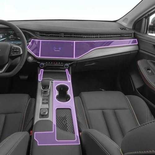 Protection écran GPS Chery Omoda S5 film intérieur transparent en TPU