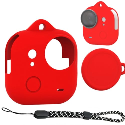 Funda protectora de silicona para Insta360 GO Ultra miniatura 1