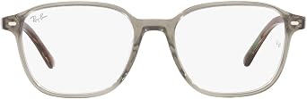 Ray-Ban unisex-adult Rx5393 Leonard Square Prescription Eyeglass Frames