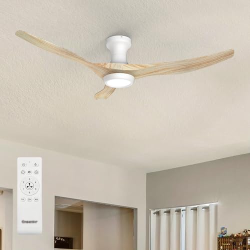 Ventilateur de plafond avec lumière 6 vitesses pour la chaleur