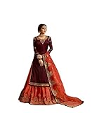 New Indian/Pakistani Eid Special Party/Ethnic wear Georgette Straight Ghagra Style Salwar Kameez Sui