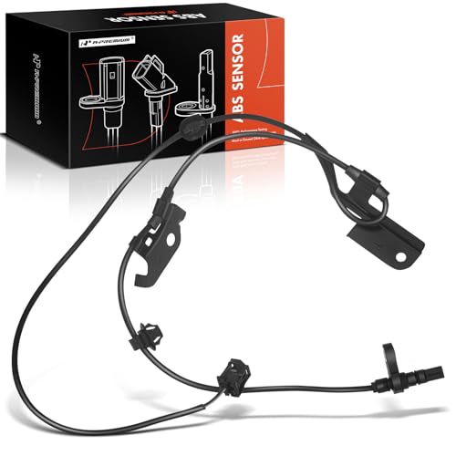 A-Premium Front Left ABS Wheel Speed Sensor - Compatible with Toyota Models - RAV4 2006 2007 2008 2009 2010 2011 2012, Sport Utility - Front Driver Side, Replaces 89543-42050, 8954342050