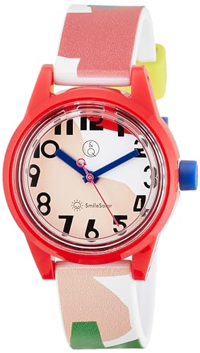 Q&Q SmileSolar(�L���[�A���h�L���[ �X�}�C���\�[���[) �e�L�X�^�C���f�U�C�i�[�u��؃}�T���v�R���{���f�� flower road �r���v �\�[���[ �A�i���O �h�� �E���^���x���g�s���N×���b�h R03A-512VK