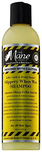 The Mane Choice - Proceed With Caution Killer Curls & Brutal Bounce Slippery When Wet Shampoo (8 Fl. Oz) #TOP16