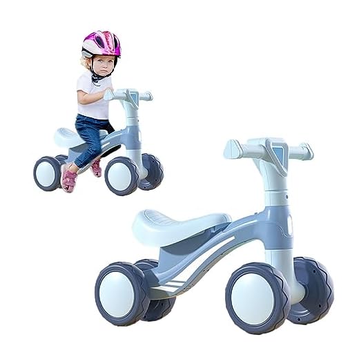 Brinquedo de bicicleta de equilíbrio, Bicicleta infantil redonda macia com 4 rodas, Brinquedos infantis e brinquedos de escalada indoor para meninos de 1 a 6 anos meninas, brinquedos Money money