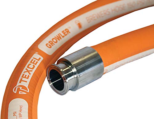 Cedarstone Industry TXL-GRL-150 Food Grade Hose For Brewery Distillery Restaurant Beer Growler Bar Service 10 Ft Drink Safe Beverage Line Hot Cold Transfer Hose thumb #1