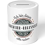 JUNIWORDS Spardose Sparbüchse, Ich Bin Dieser legendäre Theater-Regisseur, von dem alle reden (5071357)