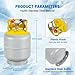 30 LB Refrigerant Recovery Tank for R12, R22, R134A, R410A Refrigerant with 1/4 SAE Y-Valve Liquid/Vapor Reclaim Tank AC Freon Recovery Tank Refrigerant Recovery Cylinder Tank Reusable
