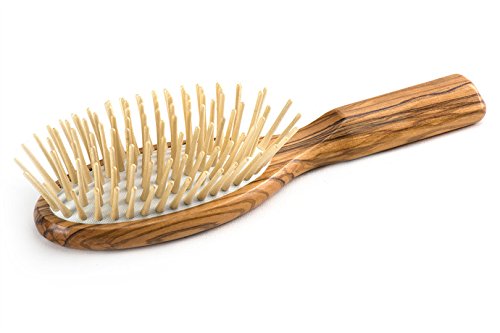 LUQX THICK HAIR No III - Holzbürste für kräftiges Haar mit langen Holzstiften Cover