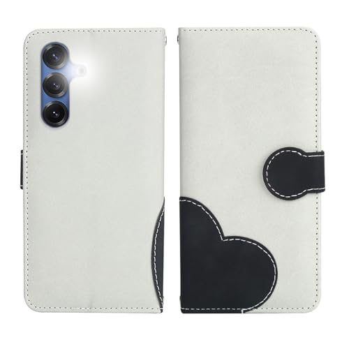 LEINOTWANCH - Carcasa para Samsung Galaxy A16 4G/5G/A26/A17 con tapa de piel premium, ranuras para tarjetas, tapa con solapa para Samsung A16 4G/5G/A26/A17, cartera de amor, color negro