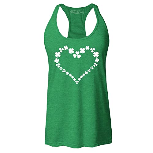 Débardeur St. Patrick ajusté pour femme qui cherche confort et style festif