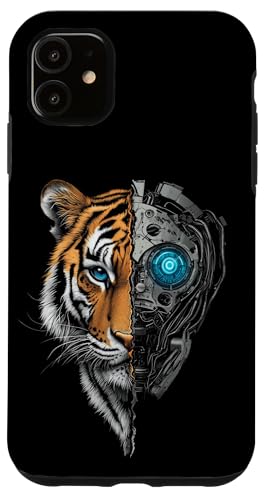 �ʔ����Ճ��{�b�g�Z�p�T�C�{�[�OAI�Ճ��{�b�g���� Tiger Robot Tech �X�}�z�P�[�X iPhone 11 �p