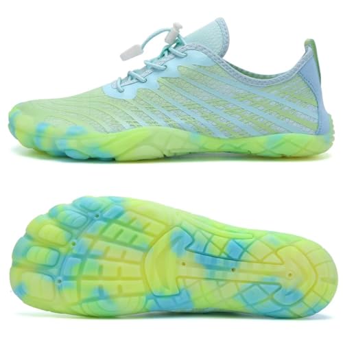 Image of Water Shoes for Men Barefoot Quick-Dry Aqua Sock Outdoor Athletic Sport Shoes for Kayaking, Boating, Hiking, Surfing, Walking
