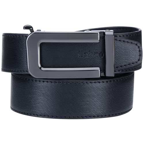 Image of Labnoft Men's PU Leather Auto-lock Belt
