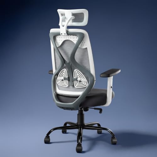 CELLBELL C190 Berlin Office Chair, High Back Mesh Ergonomic Home ...