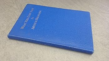 Hardcover What Mrs. Eddy said to Arthur Brisbane;: The celebrated interview of the eminent journalist with the discoverer and founder of Christian science Book