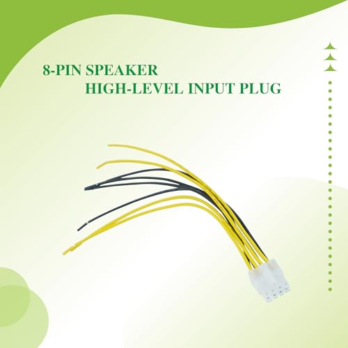 Conector 8 pines para altavoz para amplificador Alpine MRV MRP V12 miniatura 2