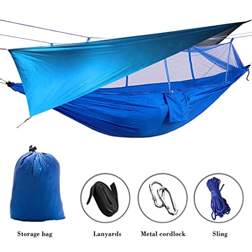 Lona impermeable de 300 cm con toldo multifuncional resistente al viento para hamaca 4