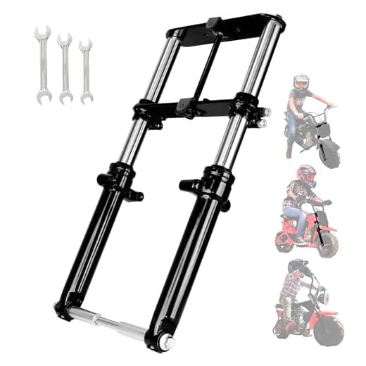Minibike Suspension Upgrade with Shock Absorber