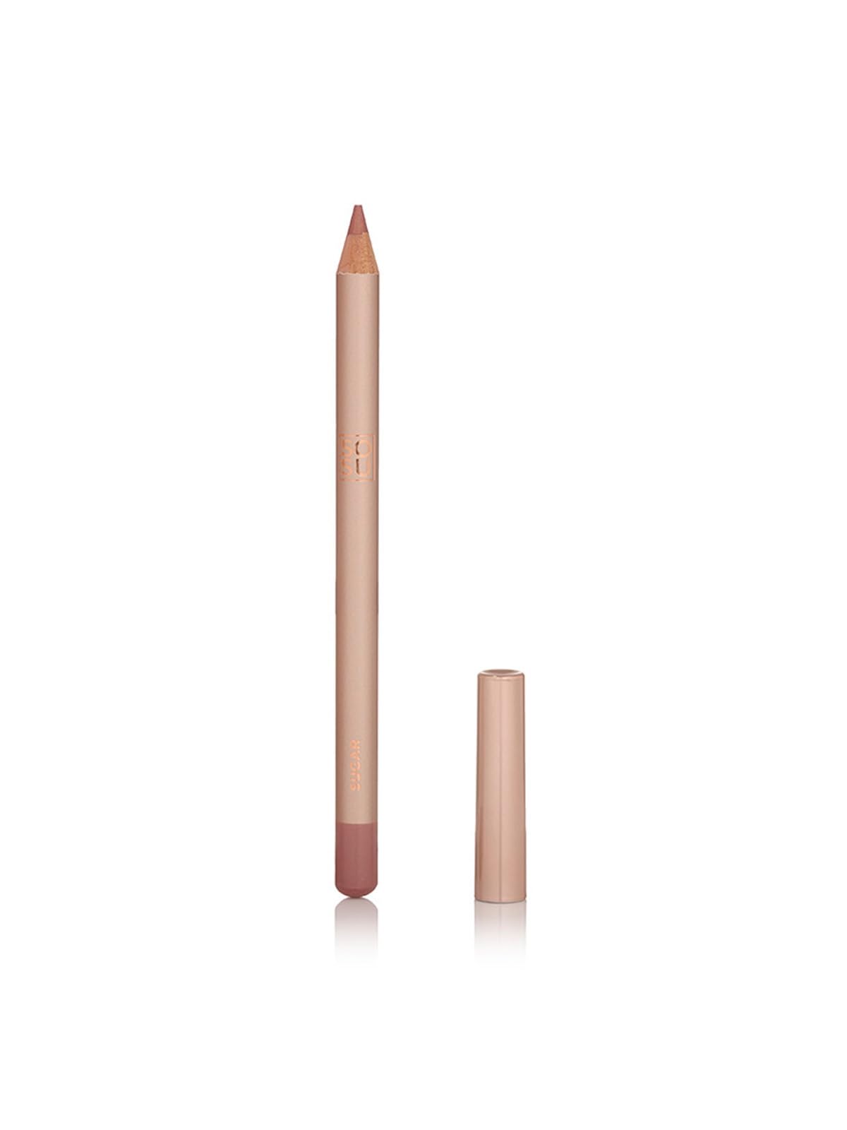 SOSU Cosmetics Precision Lip Liner Sugar - Long-Lasting and Creamy Lip Liner Pencil with Vitamin E, Moisturising Formula, Natural Colour for Precise Lip Contour and Full Lips