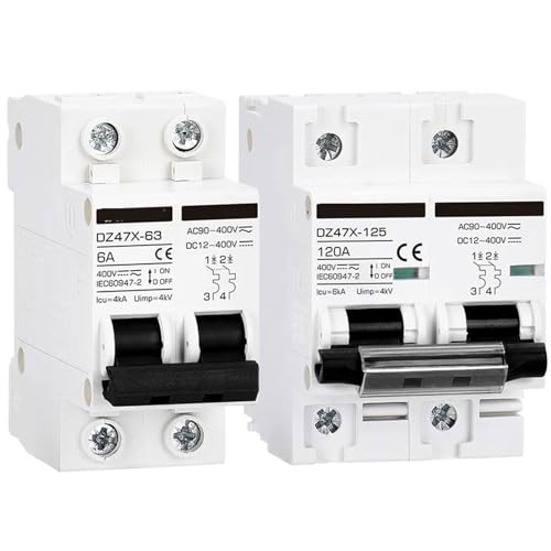 Disyuntor CA/CC 400V 30A para protección de batería fotovoltaica