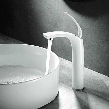 Robinet de lavabo anti-éclaboussures en laiton pour laver les mains sans taches