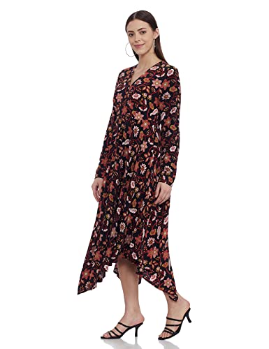Image of Marks & Spencer Women's Polyester A-Line Knee-Length Casual Dress