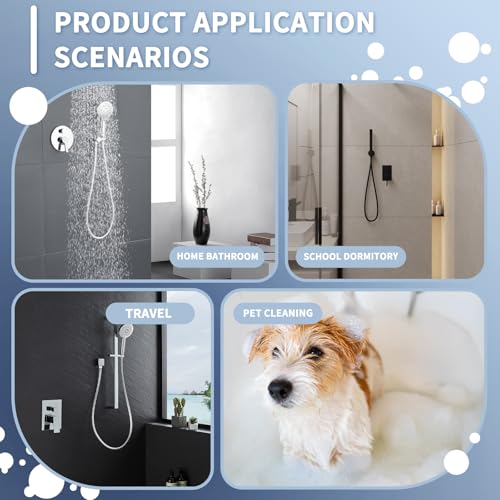 Shower Filter Compatible with Weddell Duo System, 1 Red 4 Blue, 5 Pack - Image 5