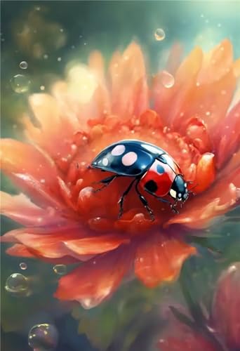 DIY diamant painting adulte coccinelle pour sublimer votre salon