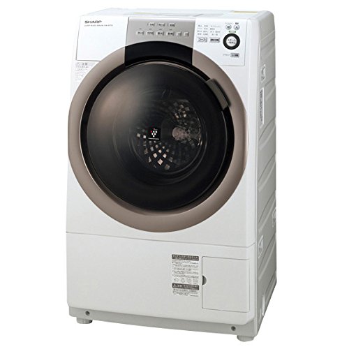 シャープ 7.0kg ドラム式洗濯乾燥機【左開き】ホワイト系SHARP プラズマクラスター洗濯乾燥機 ES-S70-WL