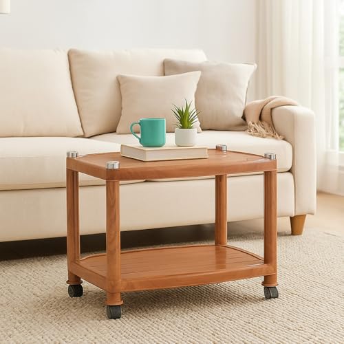 Nilkamal CENTBL2 Contemporary Center Trolley Coffee Table/Tea Tab...