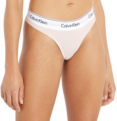 Calvin Klein Braguita Tipo Tanga para Mujer, Rosa (Nymphs Thigh), M