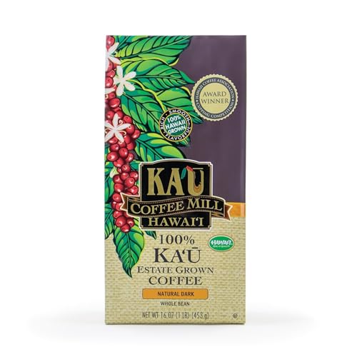 Ka'u Natural Dark Roast Whole Bean
