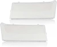 Vista 1 de PIT66 Cubierta para faros delanteros compatible con GMC Canyon/Chevy Colorado 2004-2012 20766569 20766570 izquierdo del conductor y lado derecho