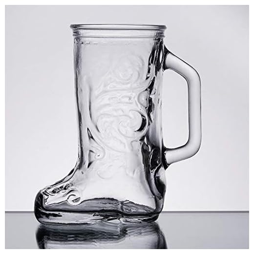 Anchor Hocking Glass Cowboy Boot Mug (2)