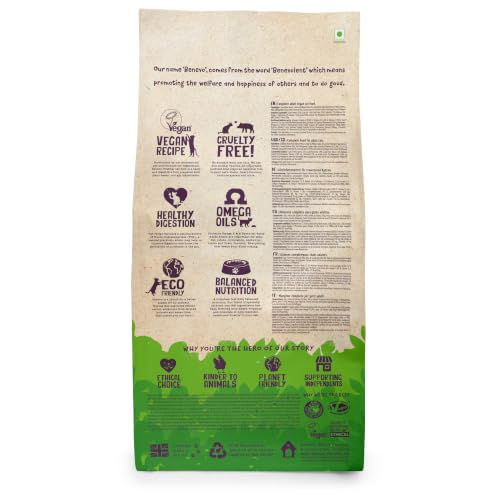Benevo Veganes Katzenfutter 1,8kg - Hypoallergenes Trockenfutter, Getreidefrei