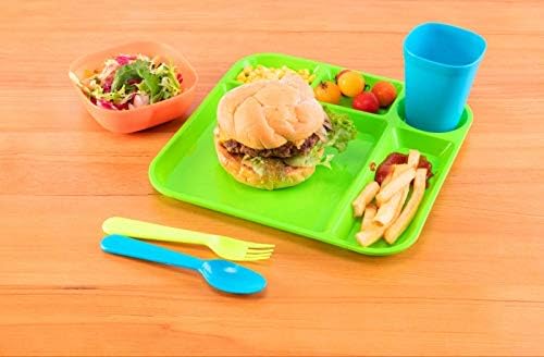 Plastic Dinnerware Set of 4-24 Piece image 5