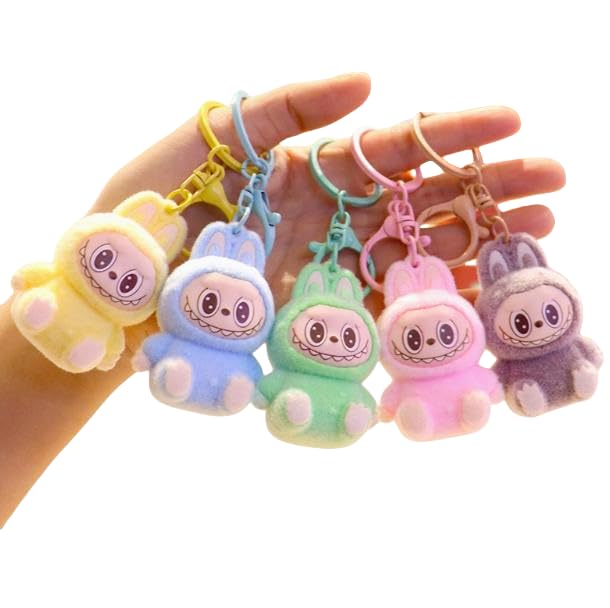 Amazon.co.jp: [ZBOLI] キーホルダー For-la?bubu/ラブブ キー