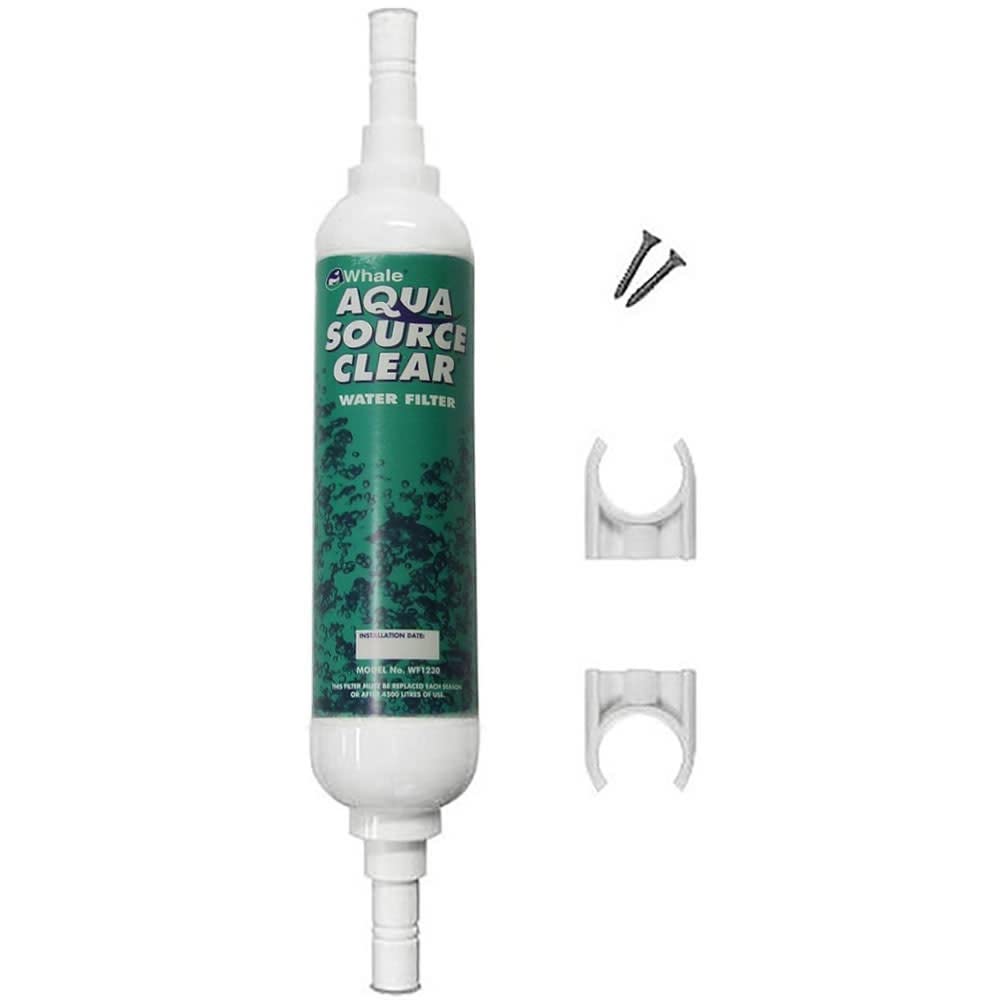 Aqua Source Carbon Water Filter - White, 3/8 Inch