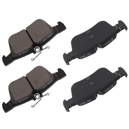cciyu D1665 Rear Ceramic Brake Pads Kits 4pcs fit For ...