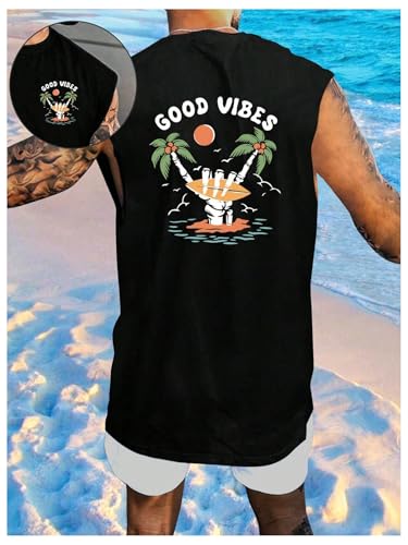 Men's Graphic Boho Tank Tops Summer Beach Vacation Sleeveless Shirts Crew Neck Casual Workout Tank Top3