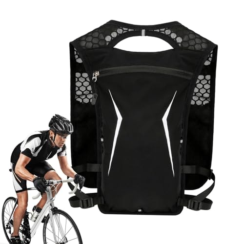 Paquete de hidratación para correr, mochila para correr, chaleco hidratante | Bolsa de almacenamiento impermeable para mujeres hombres corredores actividades al aire libre camping senderismo
