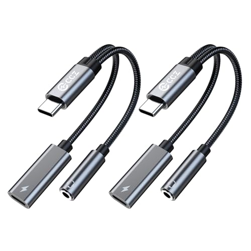 yYinyoo CCZ CA01z3.5mm ϊ ^Cvc CzWbNϊ ^Cvc Czϊ usb c ҃P[u DAC Hi-Fi [dȂCz PD 15W ʘb ʒ 2in1 CzWbN KZCas