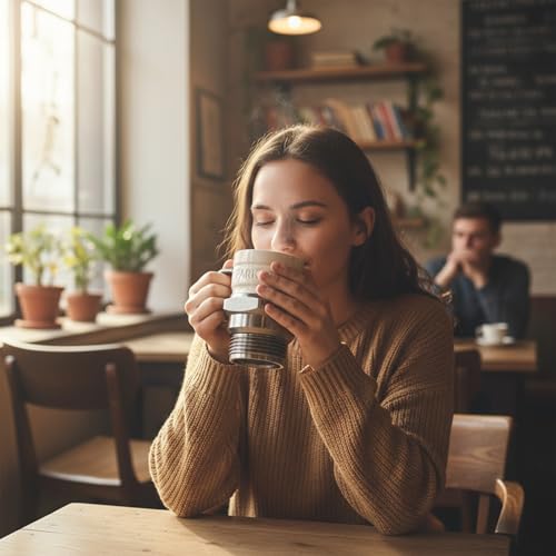 Tasse de bougies d ' étincelles, tasse à café de voyage personnalisée, tasse de bougies d ' étincelles de voiture créative avec poignée, pour les amateurs de voiture, tasse de voyage unisexe avec – vue 2