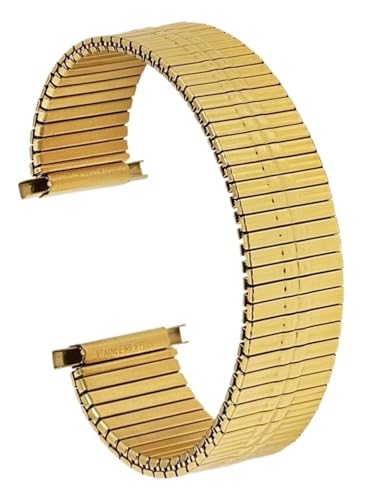 Bracelet d'expansion en métal d'une finition or haute qualité et acier inoxydable durable